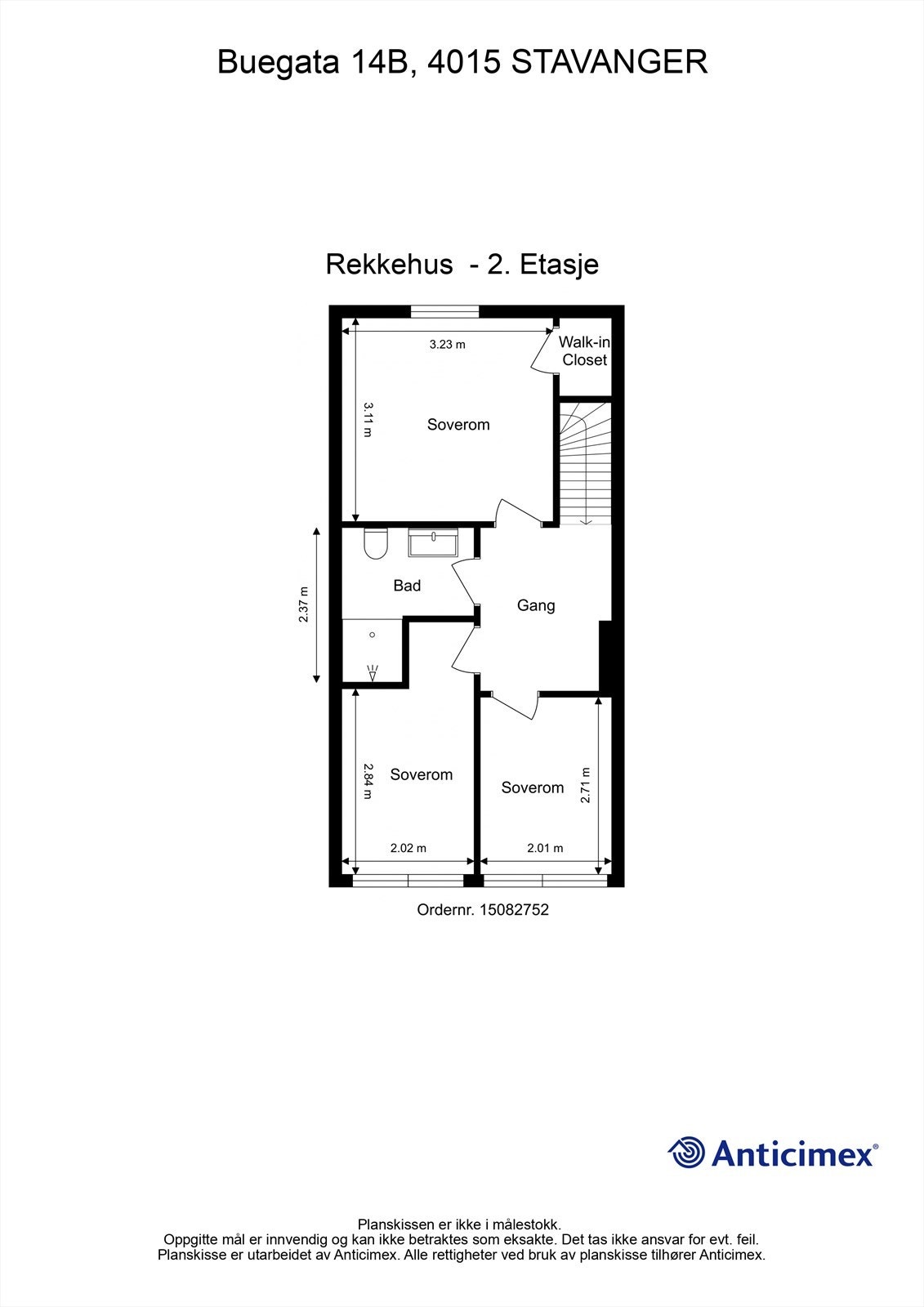 Plantegning 2. etg. Galleribilde