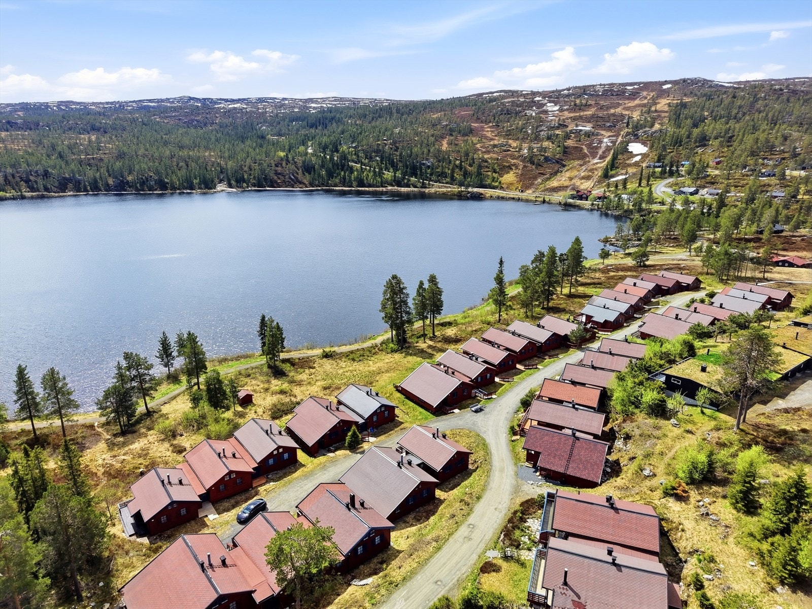 Kort vei til Fagerfjell skisenter, som ligger ca 200 meter fra hytta. Galleribilde