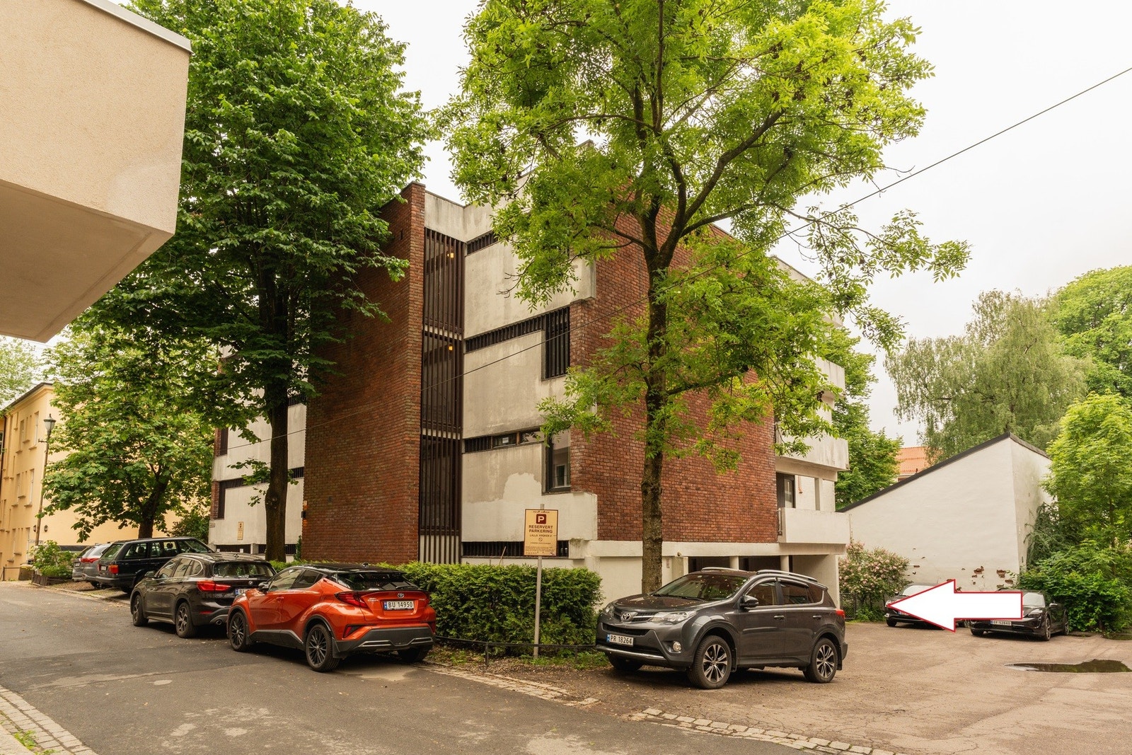 Lallakroken 2 ligger tilbaketrukket og rolig til like ved alle attraktive gater på Briskeby Galleribilde