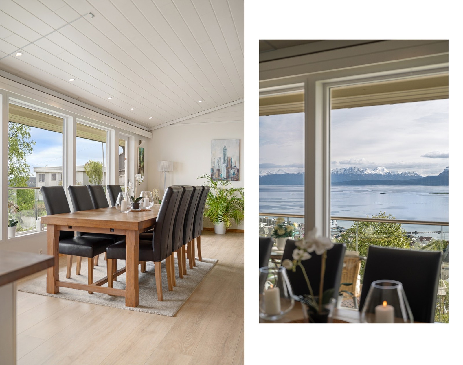 Spisestua har fått panoramaplassen! Galleribilde
