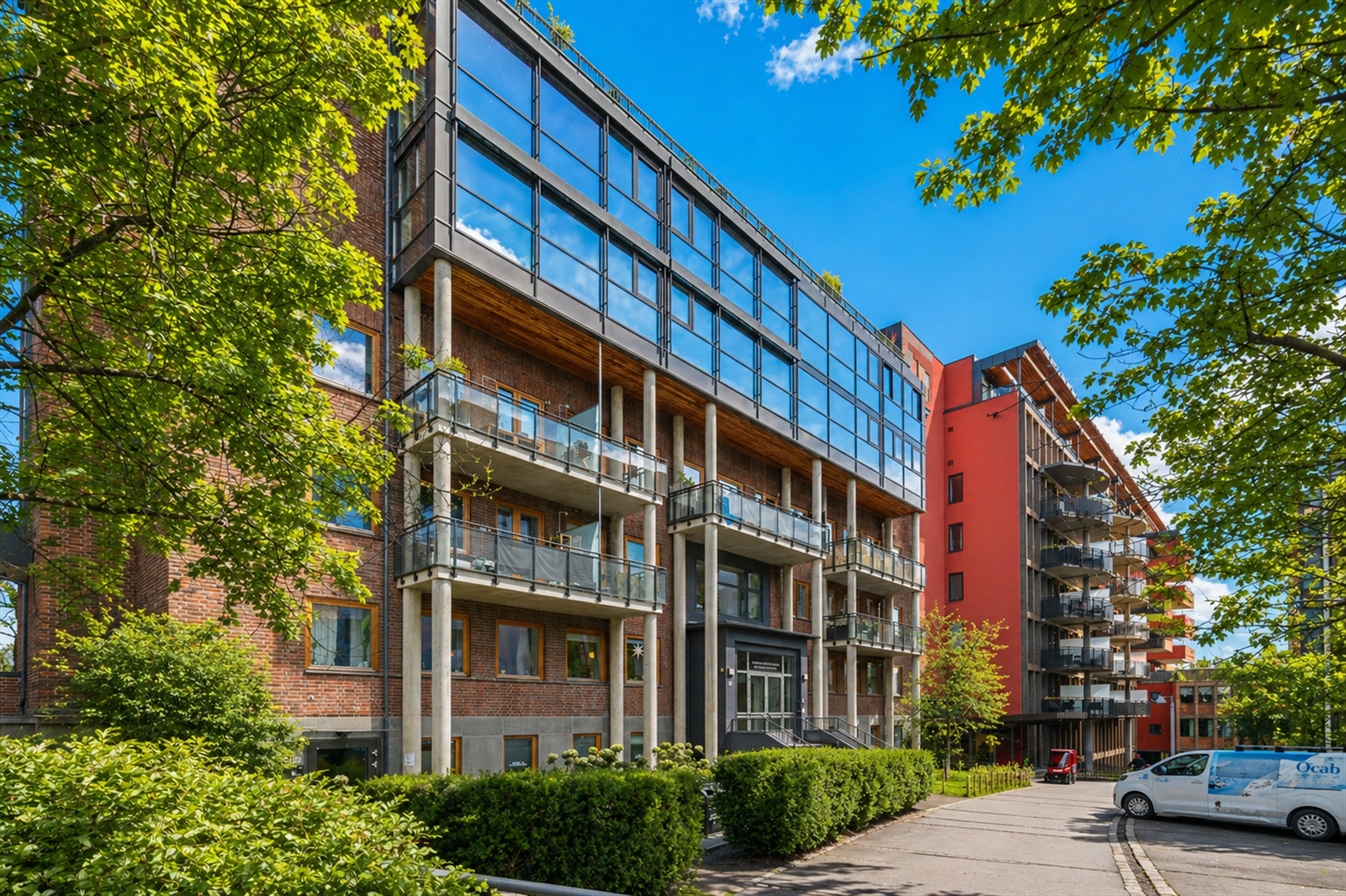 Fasade (Redigert med AI). Galleribilde