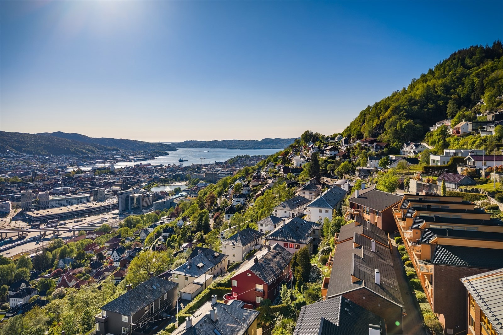 Eiendommen ligger i en attraktiv del av Fjellsiden. Galleribilde