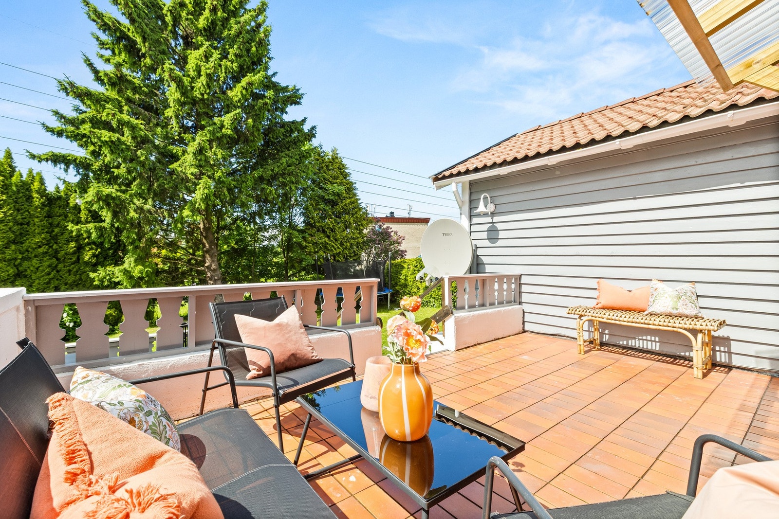 Terrasse på 14 kvm Galleribilde