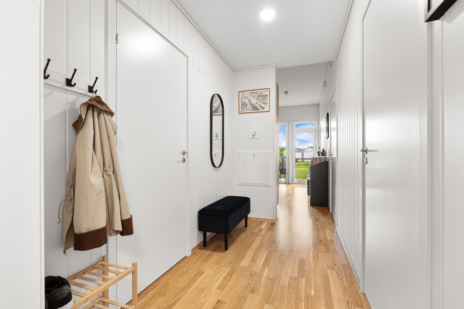Leiligheten varmes opp via vannbåren gulvvarme. Dette er også inkl. i felleskostnadene. Galleribilde