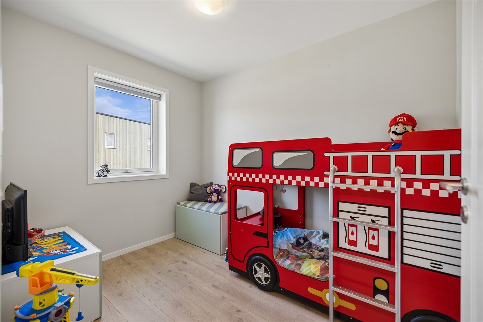 Det minste soverommet, ideelt som barnerom. Galleribilde