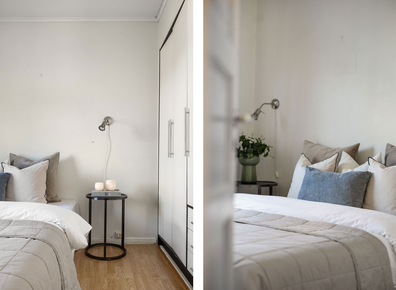 God plass til garderobeskap på soverommet. Galleribilde