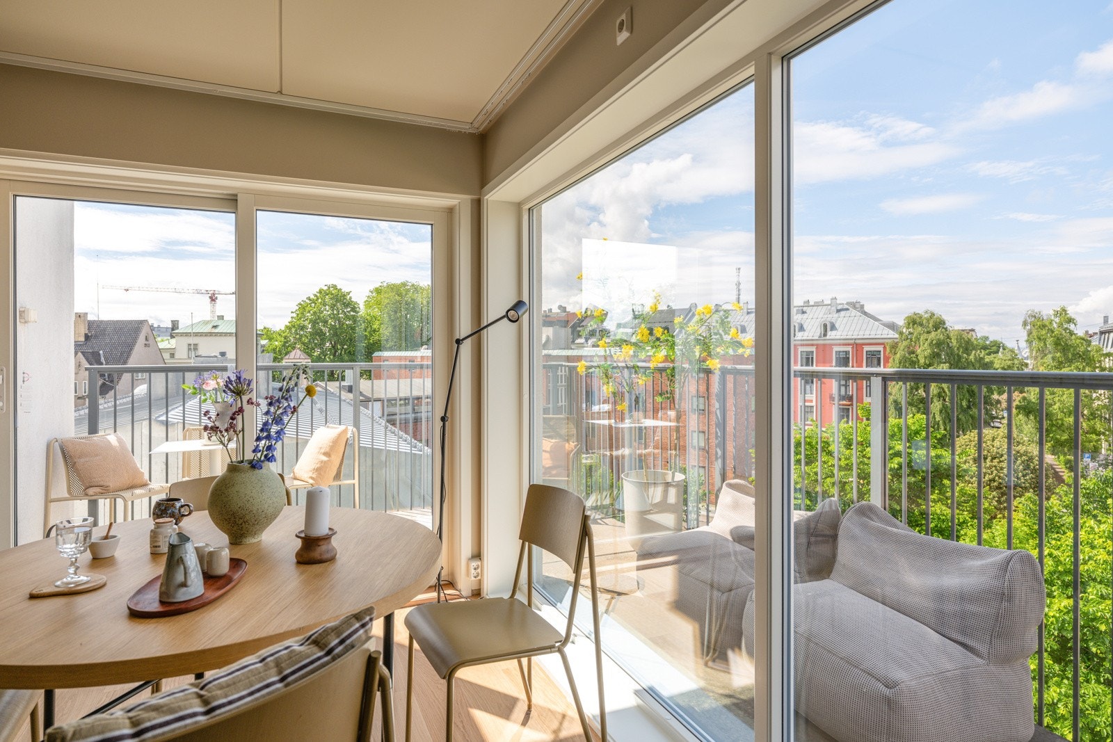 Alle vinduene i leiligheten har 3-lags isolerglass. Galleribilde