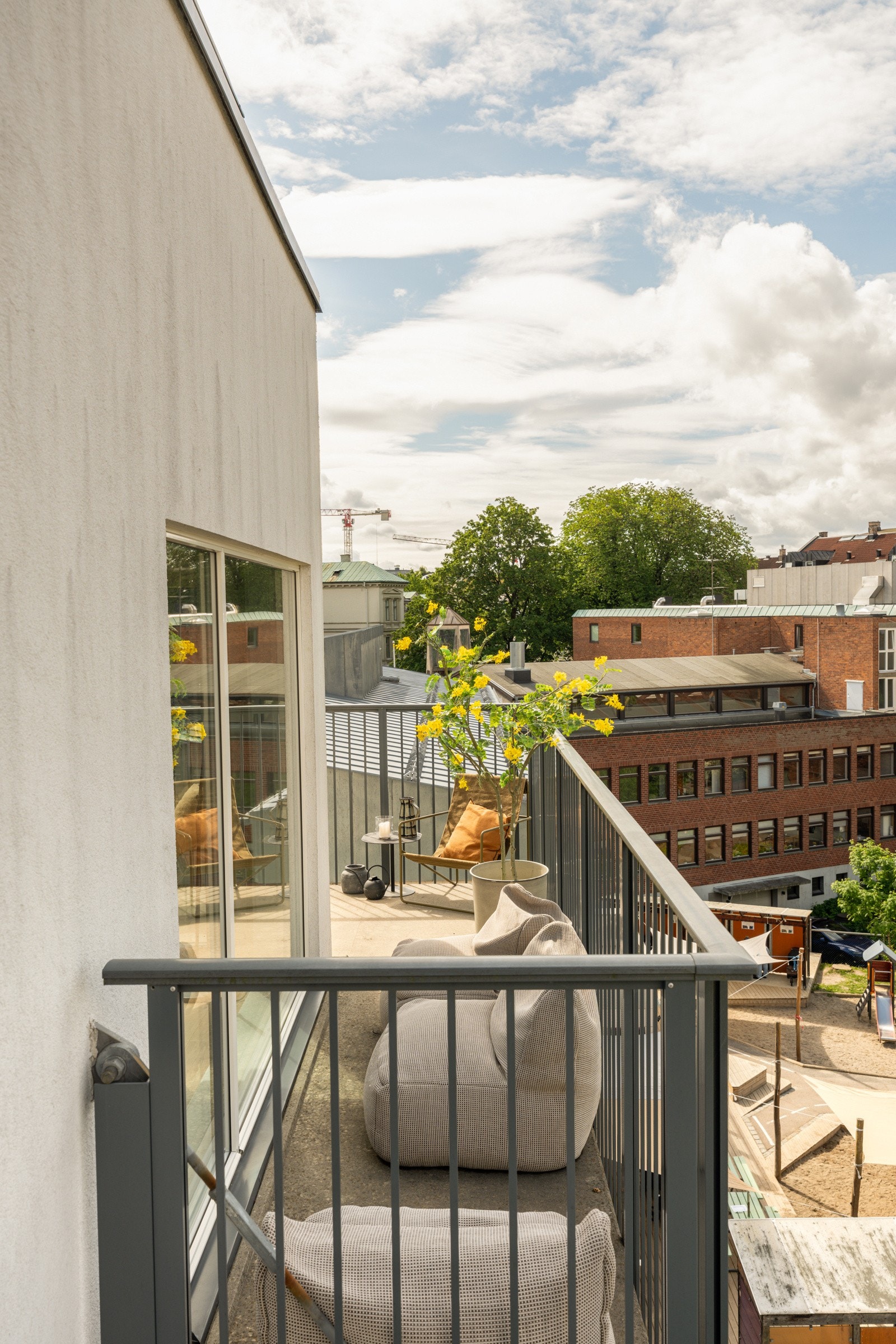 Her kan du nyte deilig kveldssol. Galleribilde