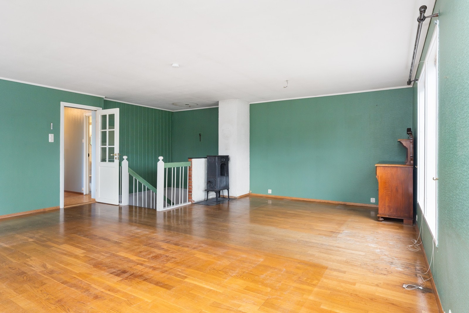 Stuen har god størrelse. Galleribilde