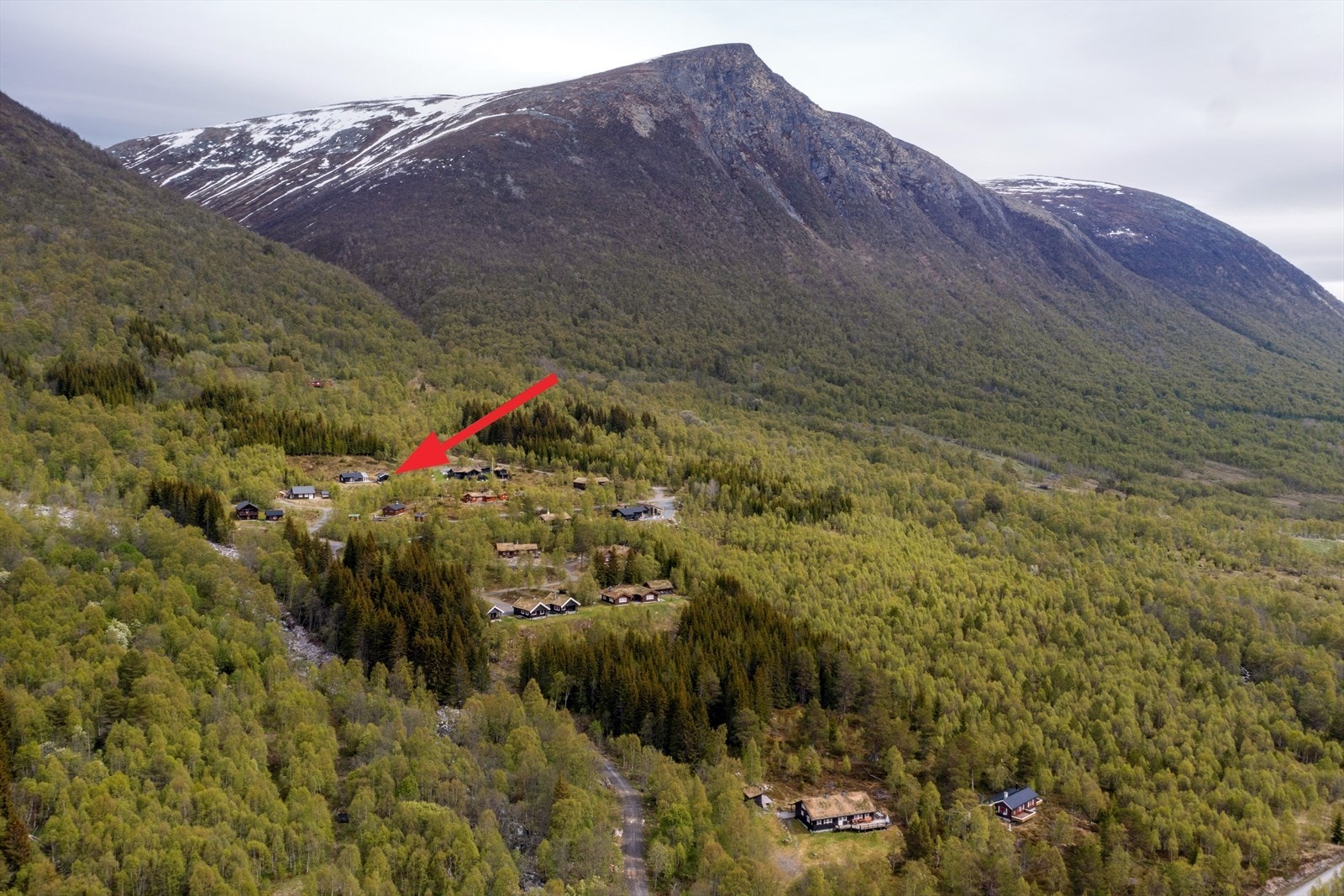 Oversiktsbilde med markering Galleribilde