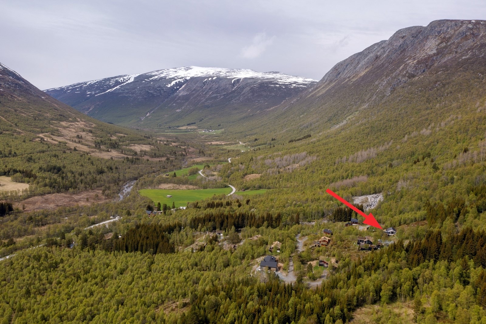 Oversiktsbilde med markering Galleribilde