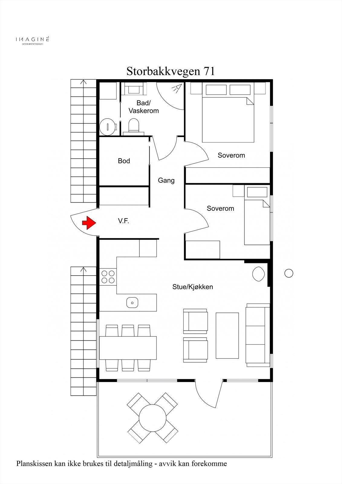 Planskisse 2D Galleribilde