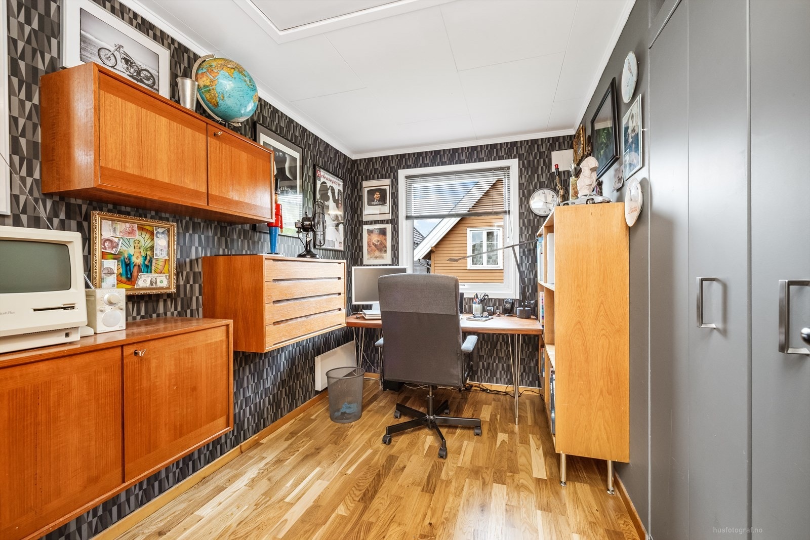 Soverom som i dag benyttes som kontor. Galleribilde