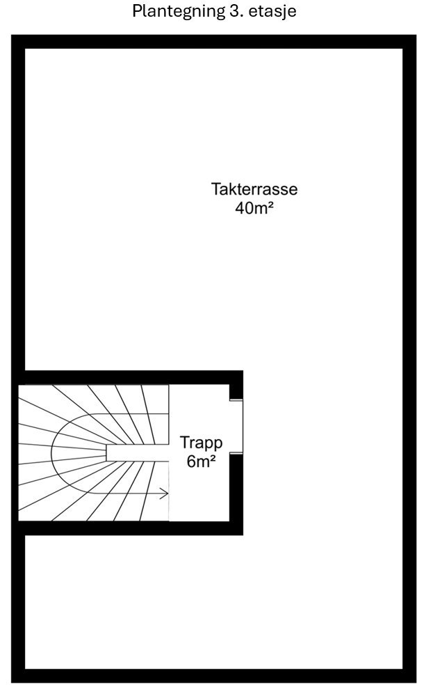 Plantegning 3.etasje Galleribilde