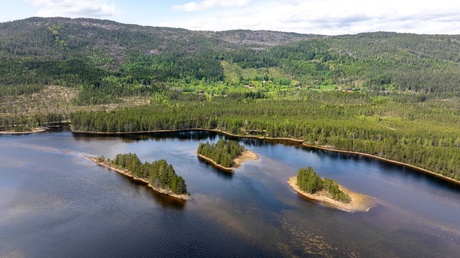 Området er naturskjønt, idyllisk og stille Galleribilde