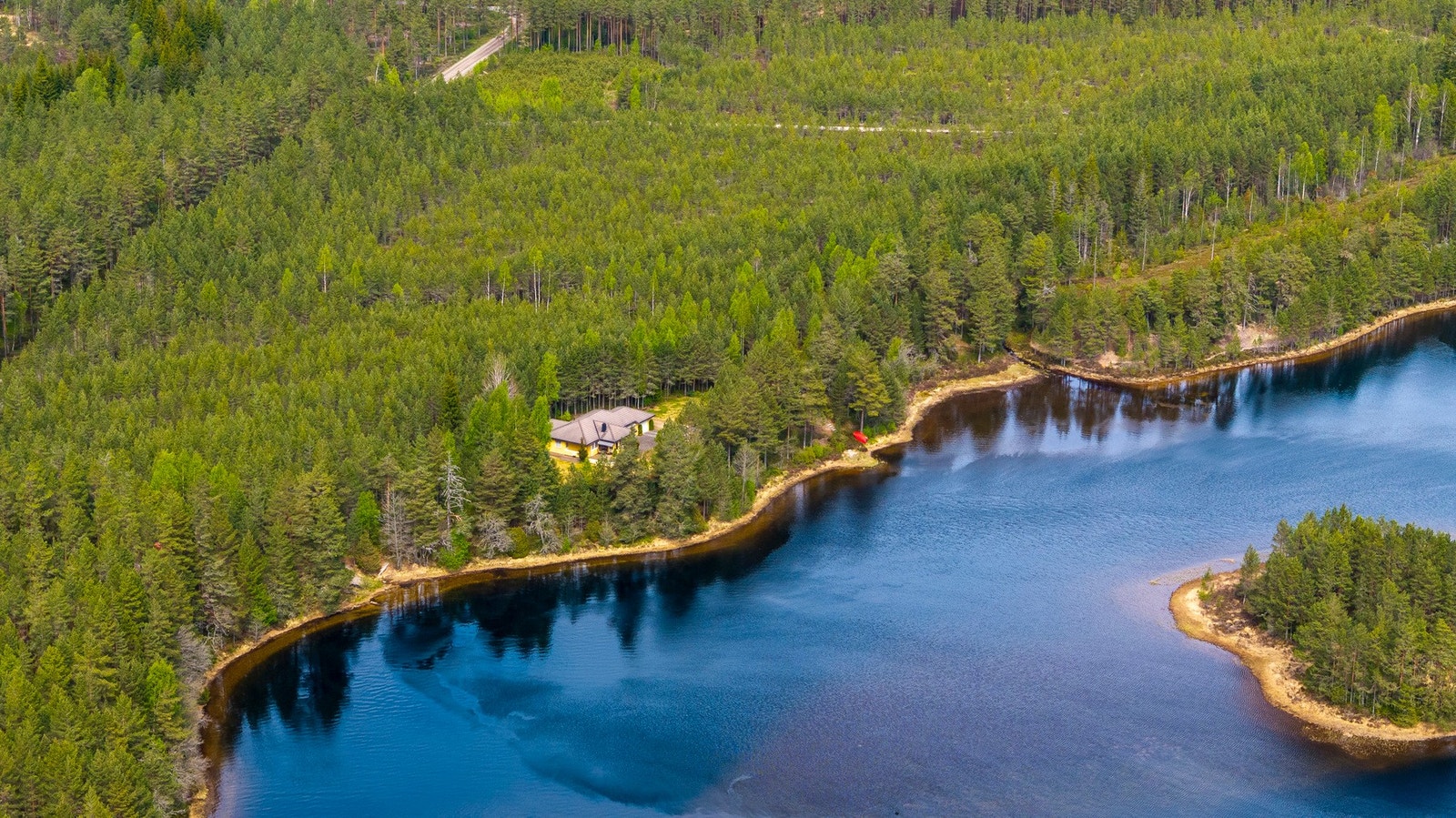 Eiendommen er tilknyttet et jaktlag for jakt på hjort og elg Galleribilde