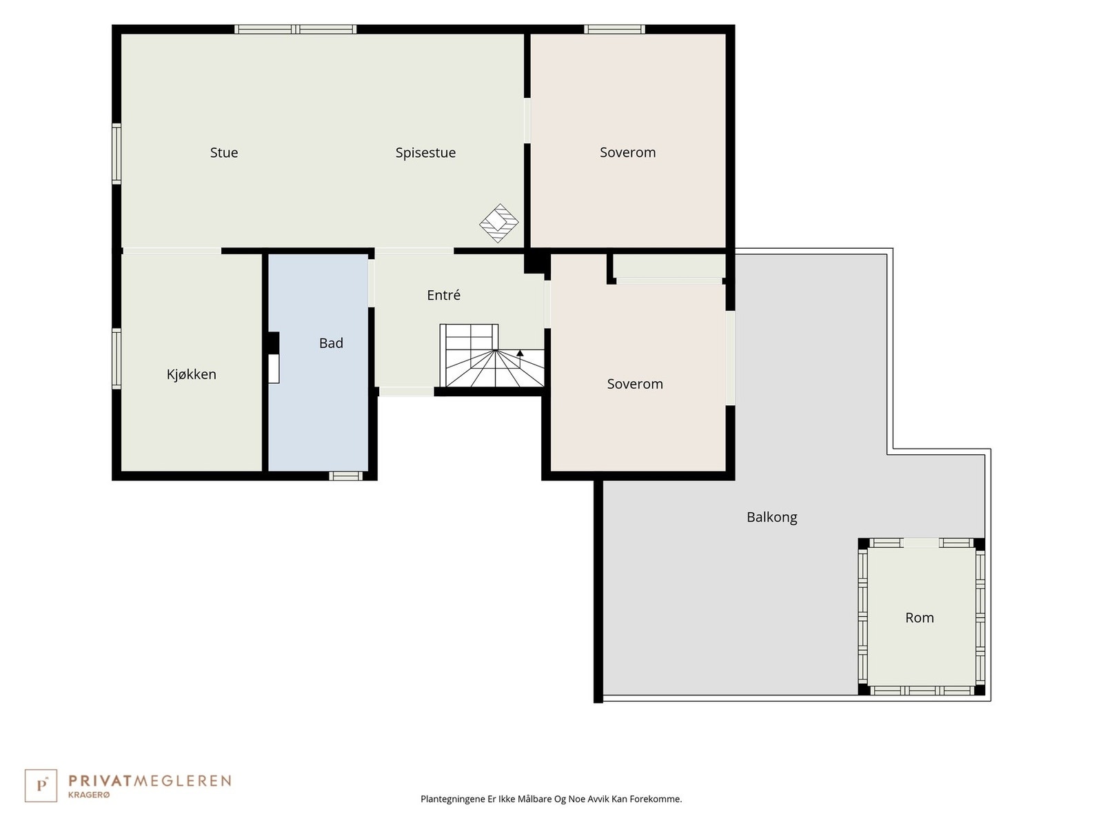 Plantegning hovedplan Galleribilde