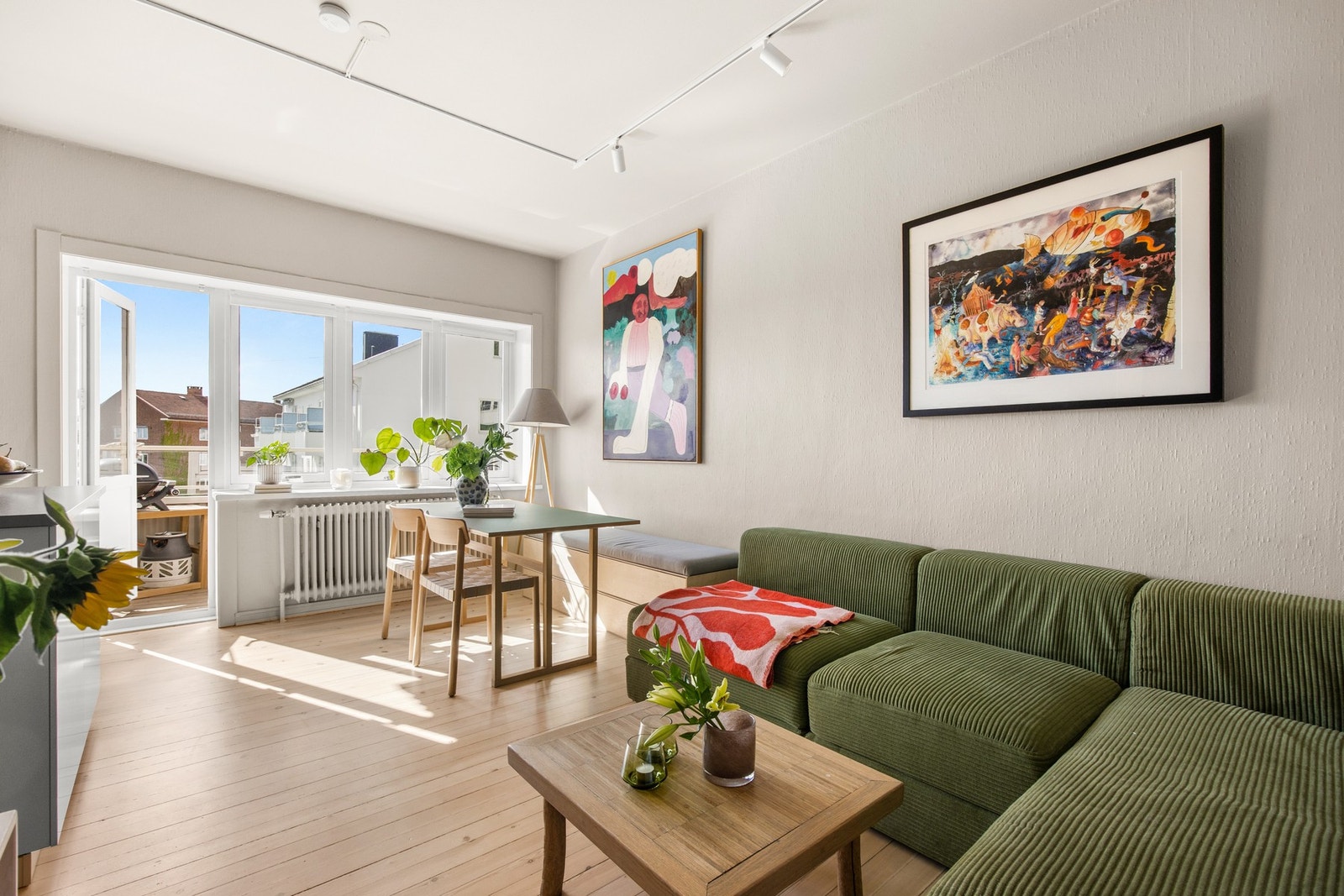 Leiligheten er vesentlig oppusset i 2018 Galleribilde