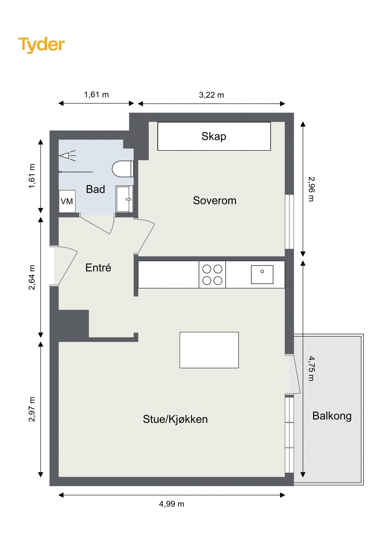 Plantegning Galleribilde