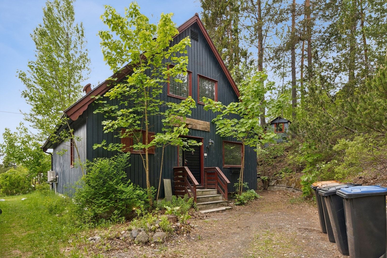 Fra inngangspartiet til boligen. Galleribilde