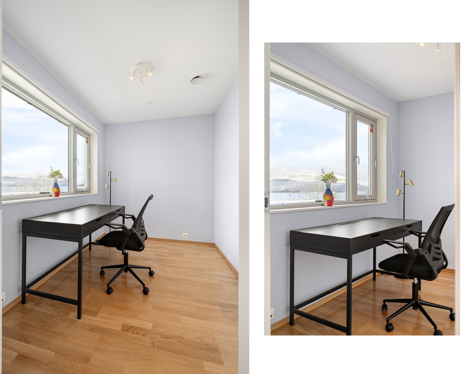 Eget kontor, dette har også vært brukt som barnerom (ikke omsøkt/godkjent som soverom) Galleribilde
