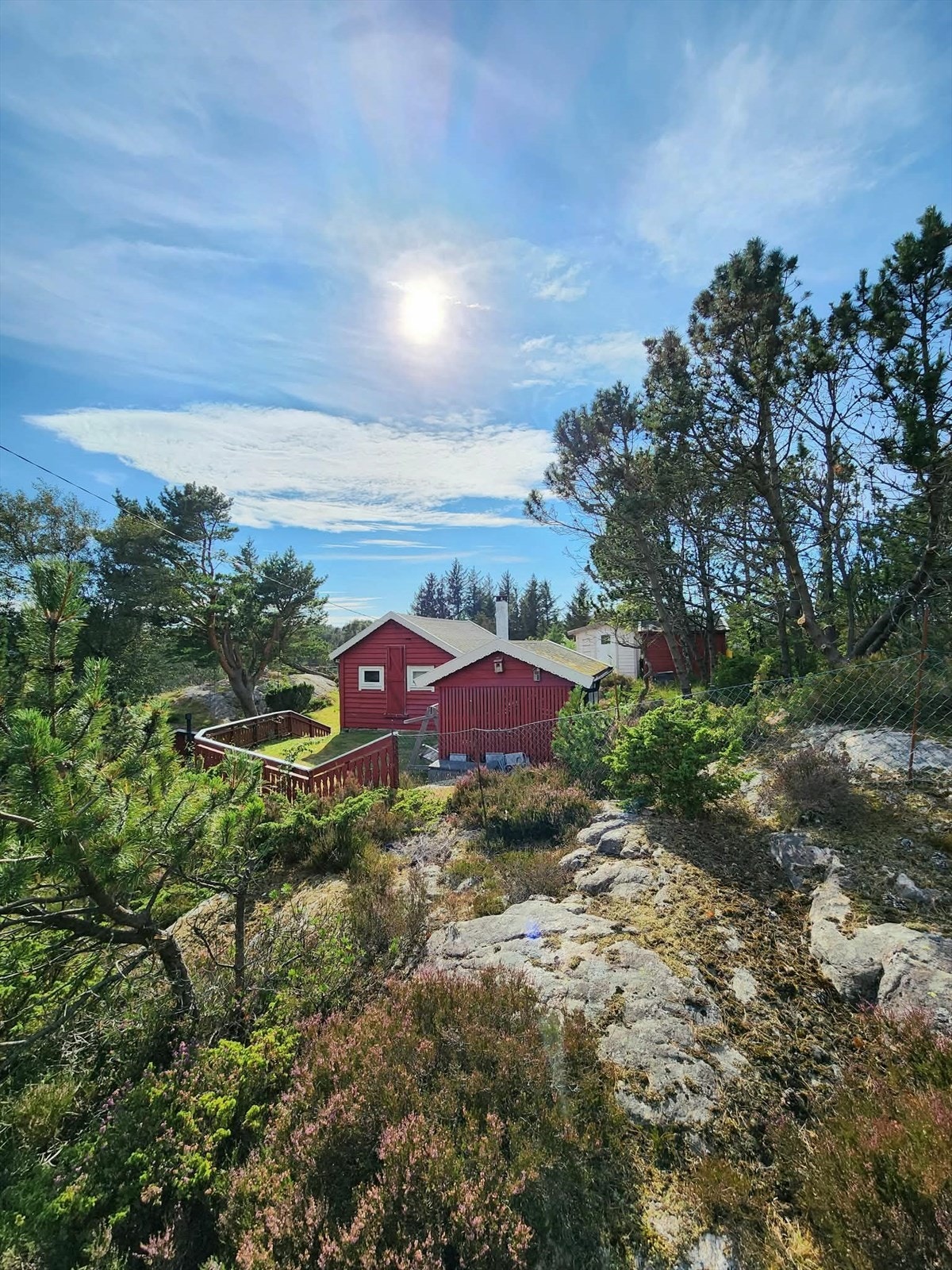 Eiendommen er inngjerdet Galleribilde