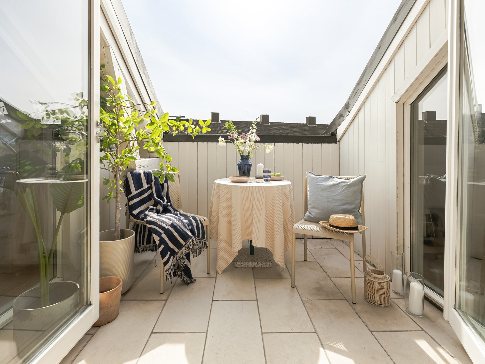 La oss ta turen ut på terrassen. Galleribilde