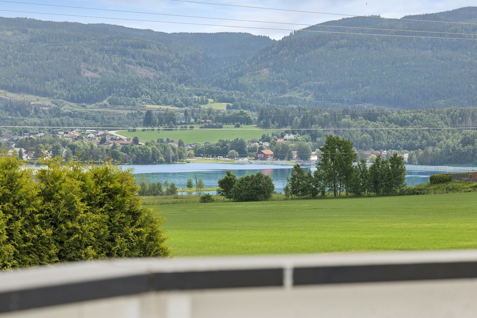 Fantastisk flott utsikt. Galleribilde