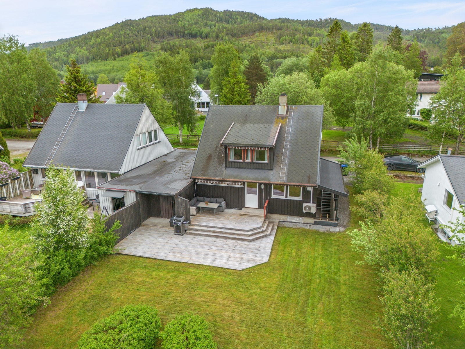 Det er godt med boltreplass for hele familien Galleribilde