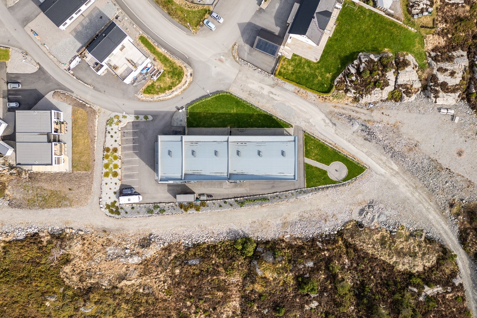 Dronefoto Galleribilde