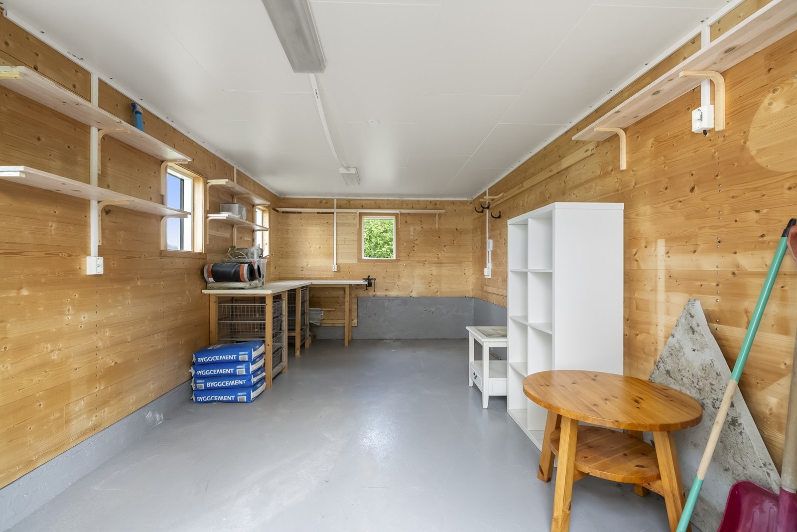 Frittståande bod på 16 m², oppført i 2019. Galleribilde