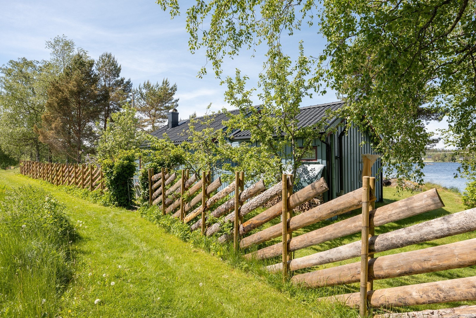 Her ligger alt til rette for det gode hyttelivet. Galleribilde