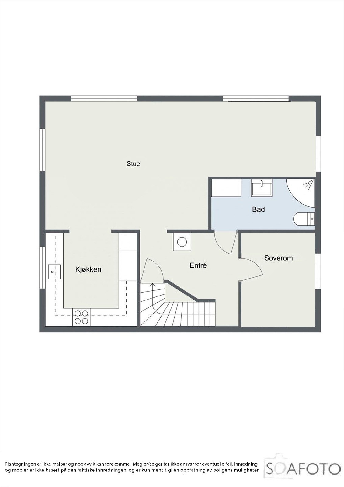 Plantegning 2. etg. Galleribilde