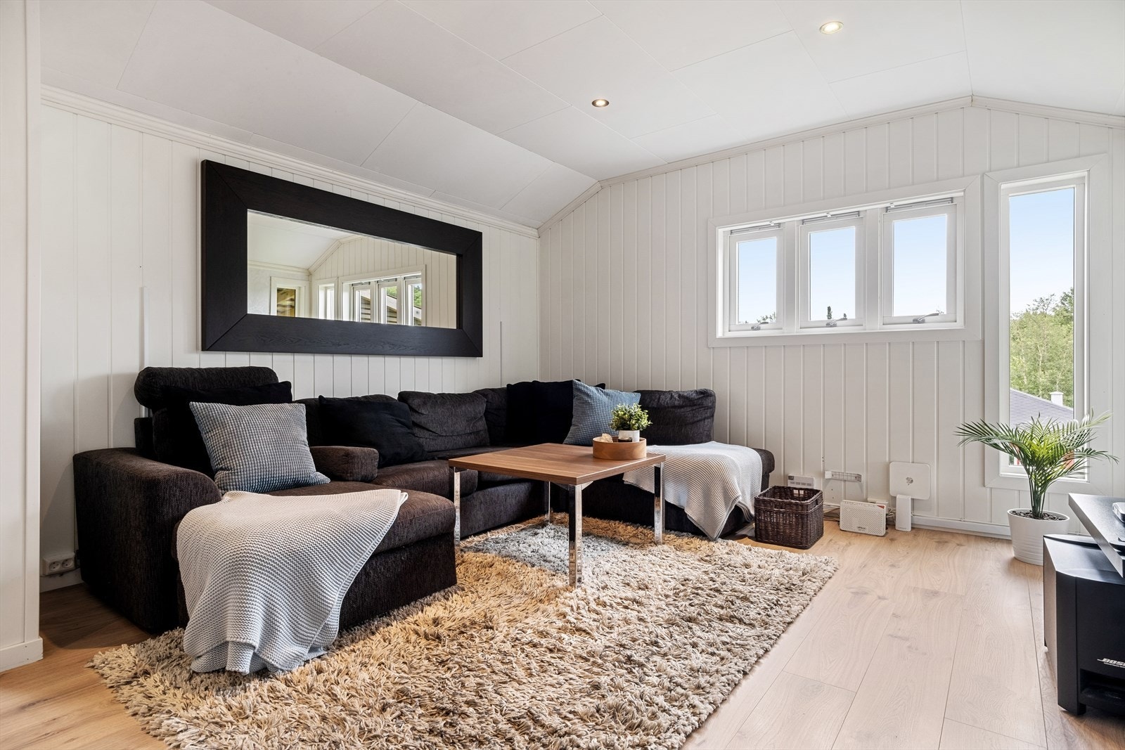 Det er fiber inn til boligen. Galleribilde