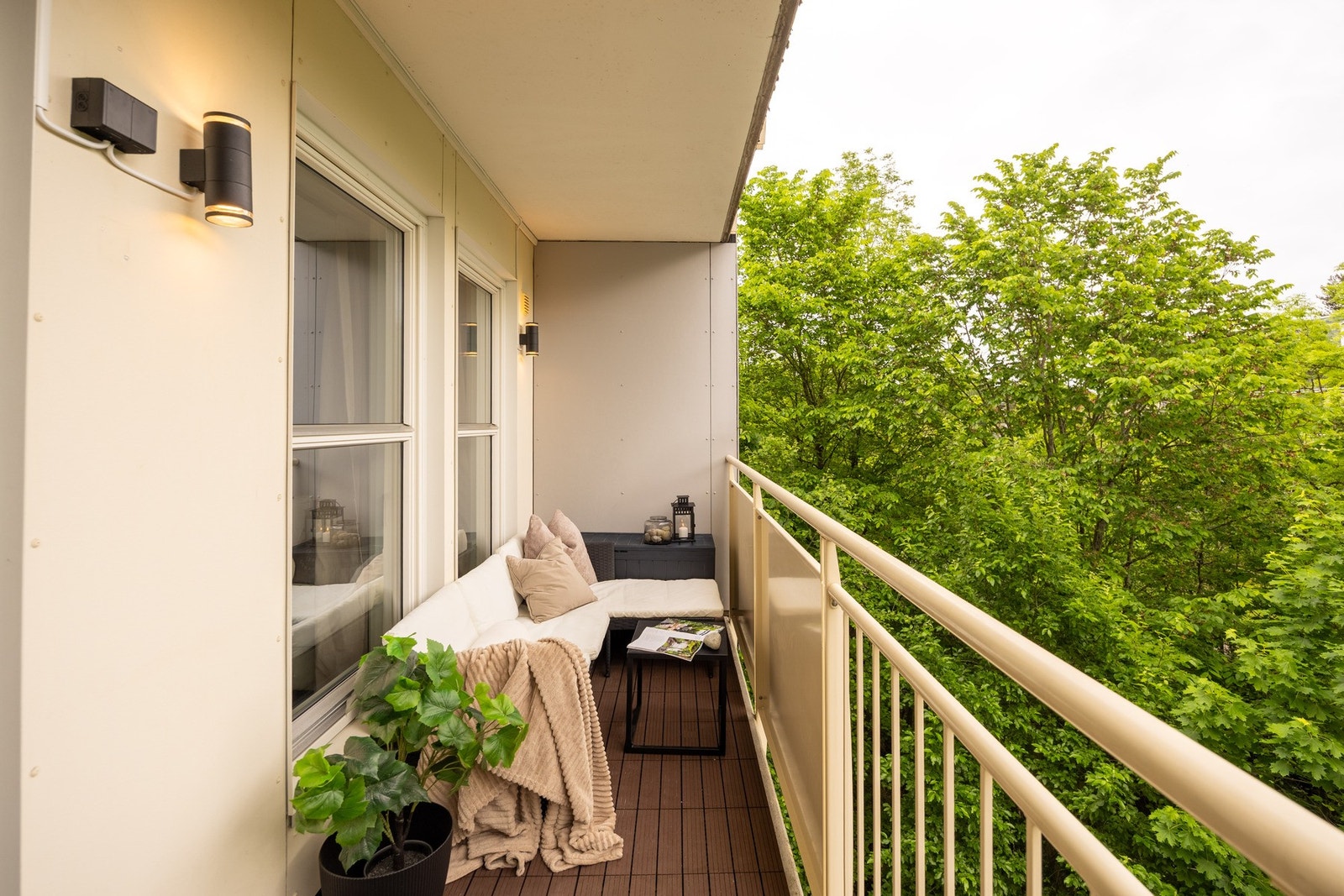 Moderne 2-roms leilighet med vestvendt balkong og fast parkeringsplass. Galleribilde