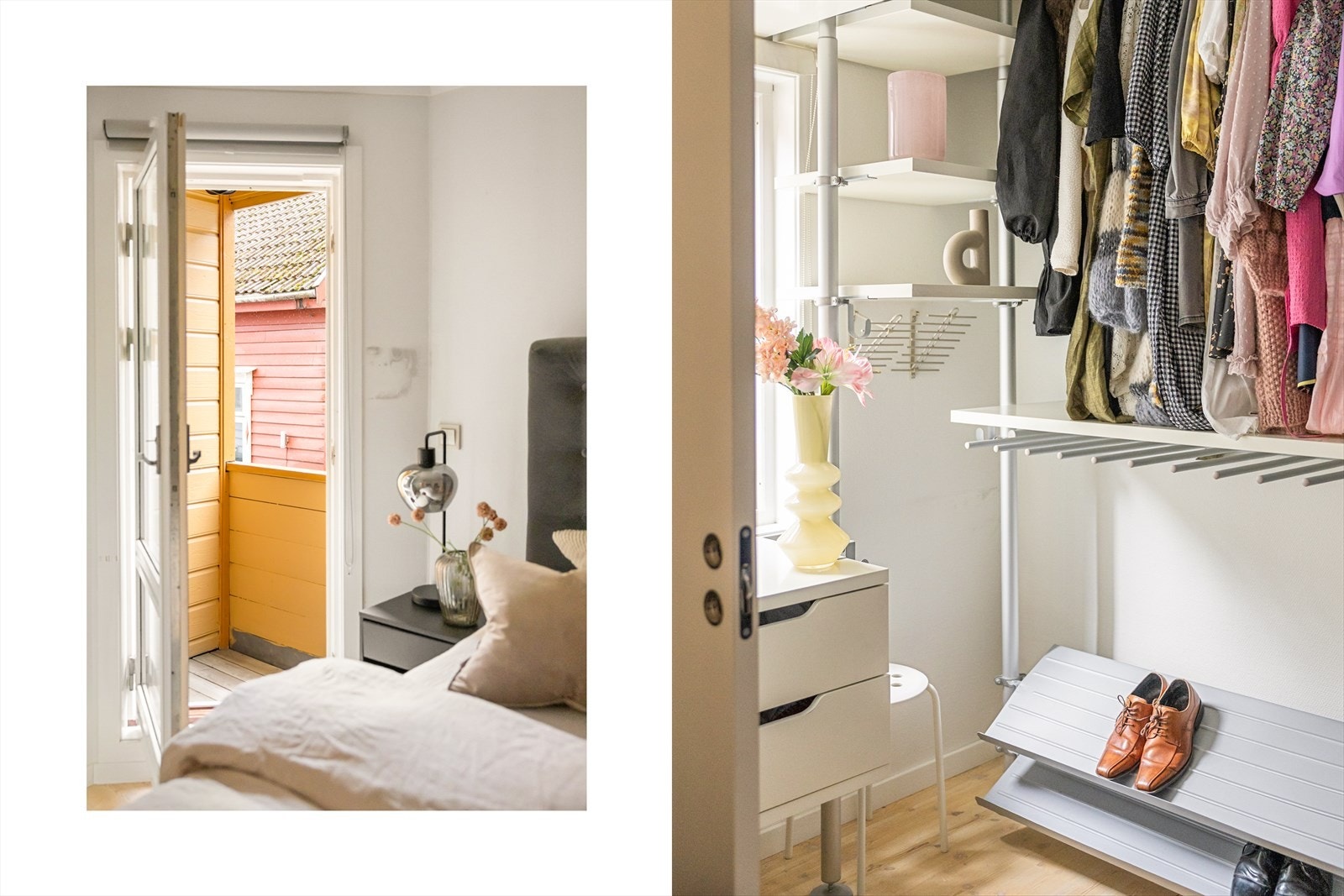 - Fra soverommet er det utgang til en koselig balkong på 0,6 m² - Galleribilde