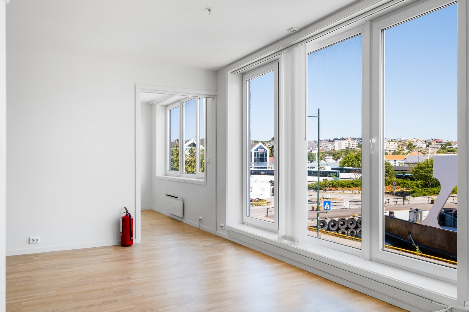 Utsikt (vi gjør oppmerksom på at det er benyttet bilder fra før ferdigstillelse av Campus Kristiansund) Galleribilde