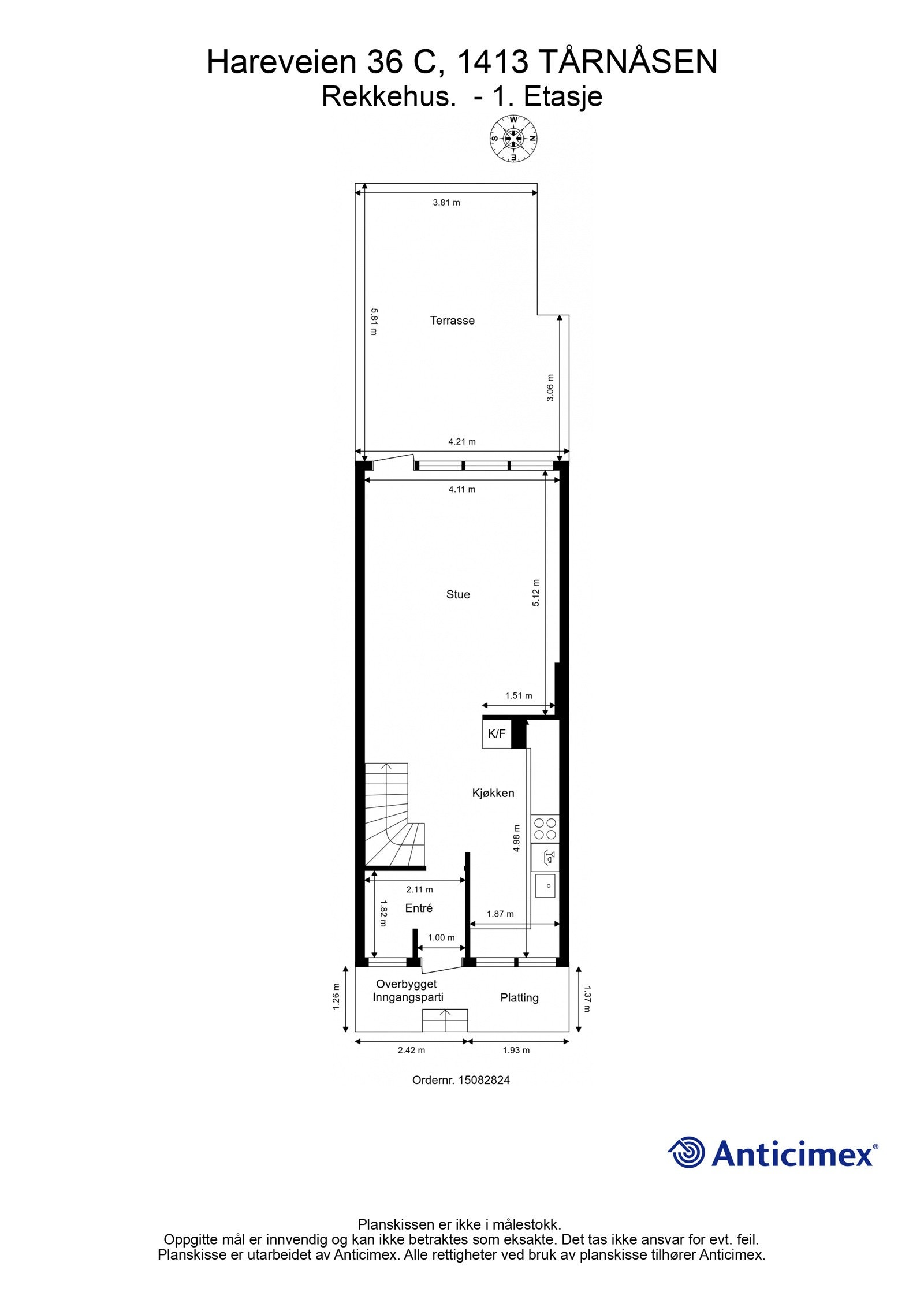 Plan 1. etasje Galleribilde