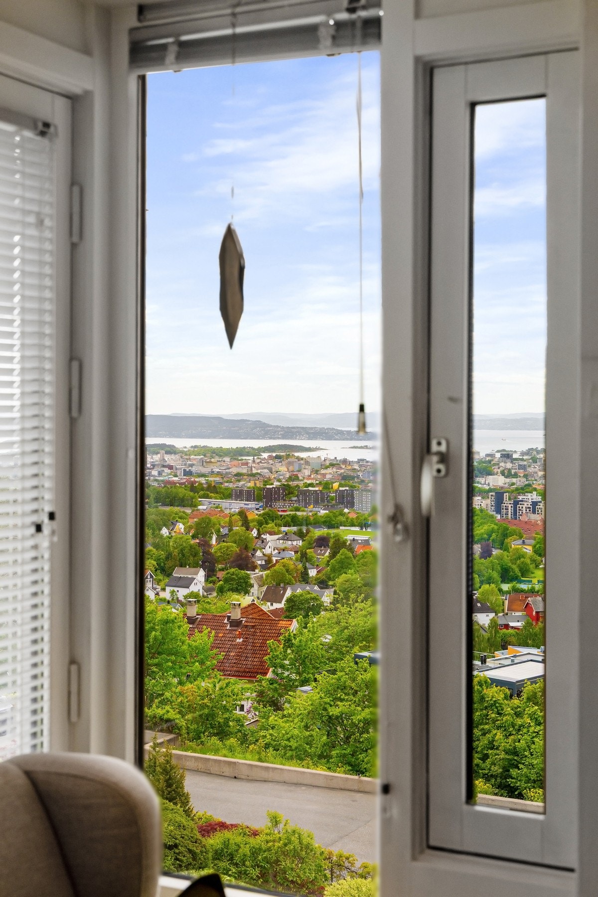 Utsikt fra kjøkkenet. Galleribilde