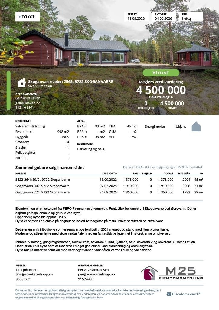 E Takst fra 2025 Galleribilde