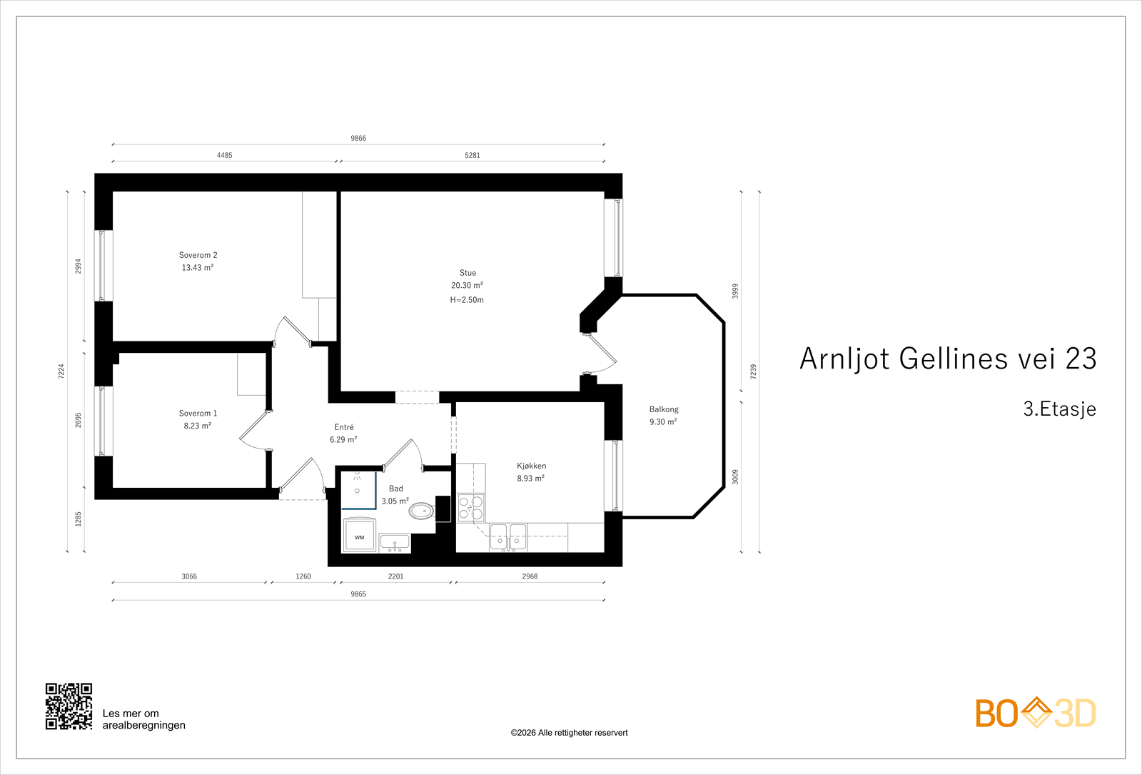 Plantegning. Galleribilde
