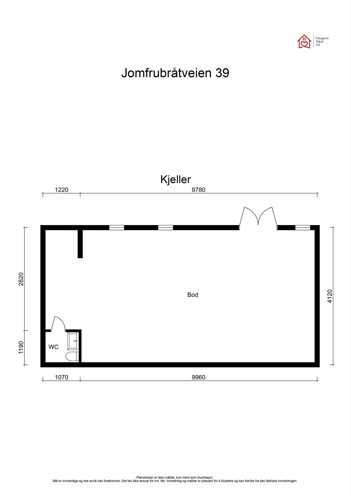Plantegning - Kjeller Galleribilde
