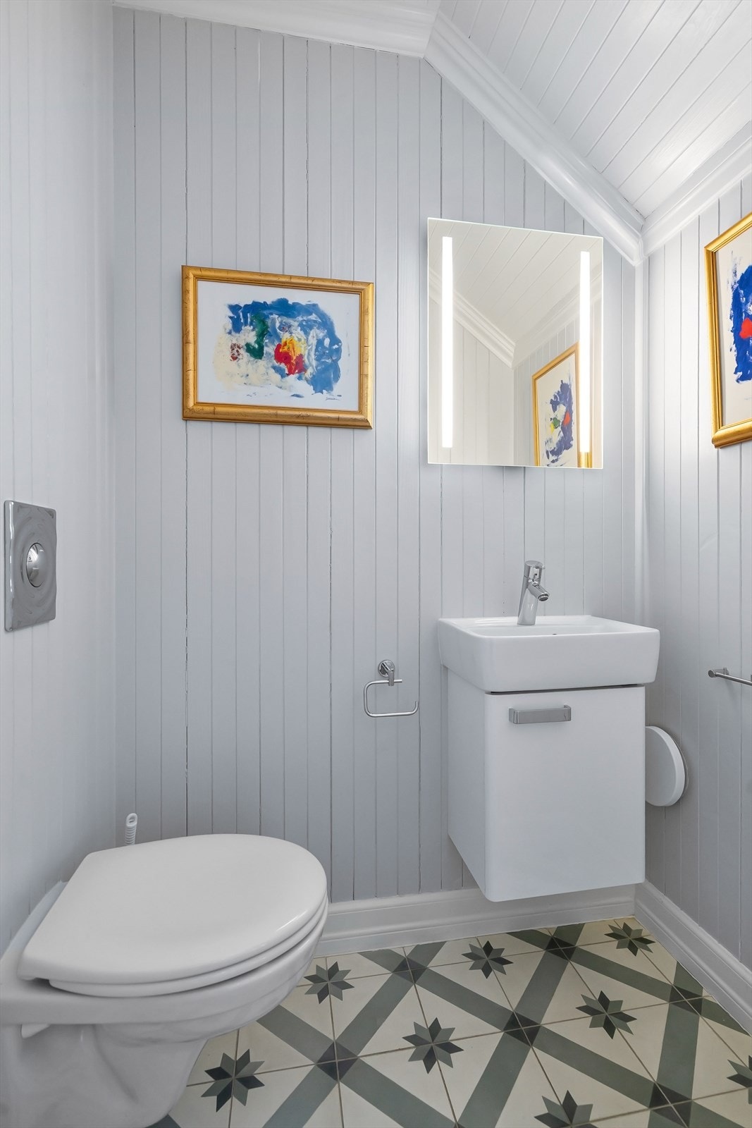 Gjestetoalett i 1. etasje ved entré Galleribilde