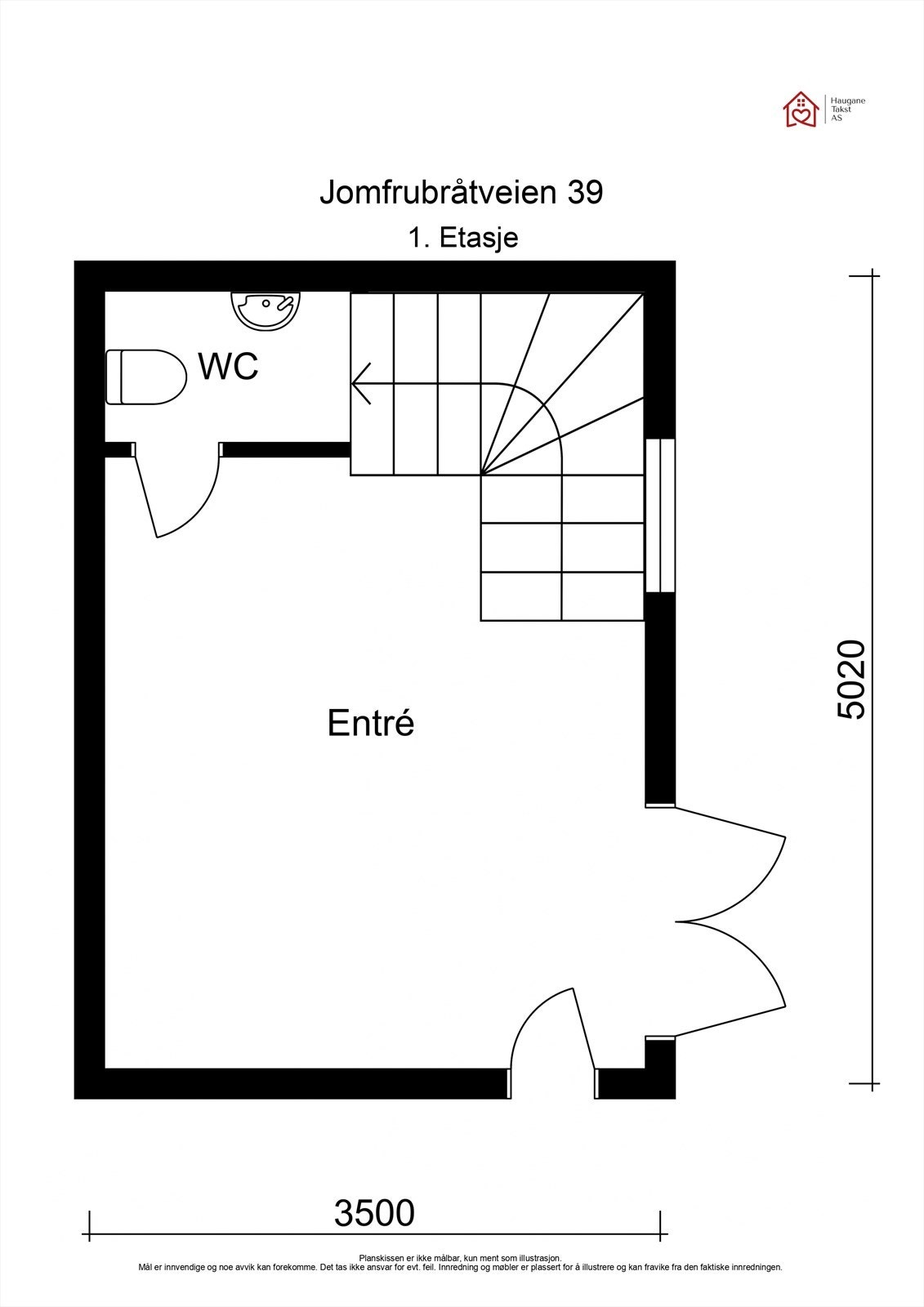 Plantegning - 1. etasje Galleribilde