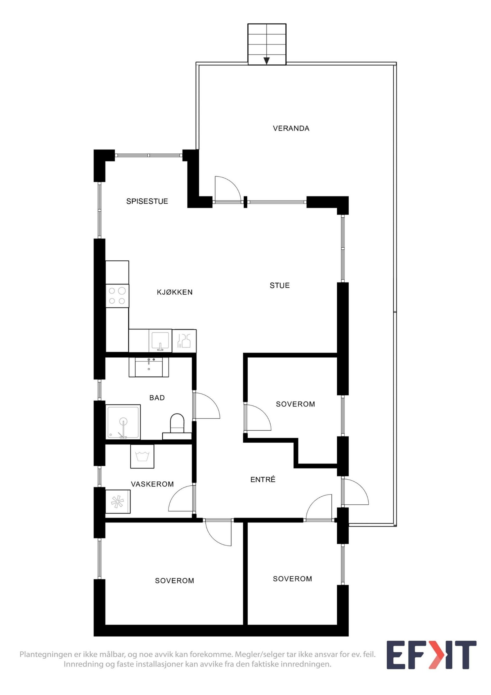 Plantegning 1. Galleribilde