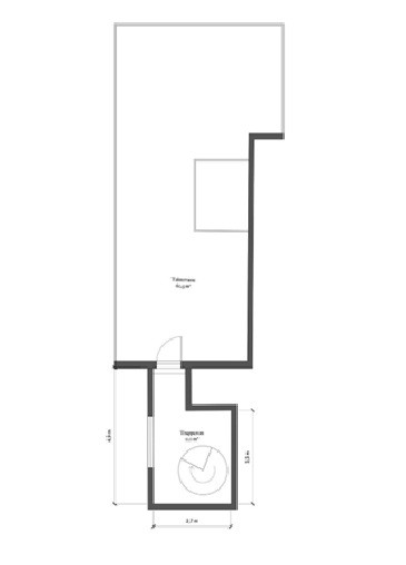 Planskisse 9.etg. Galleribilde