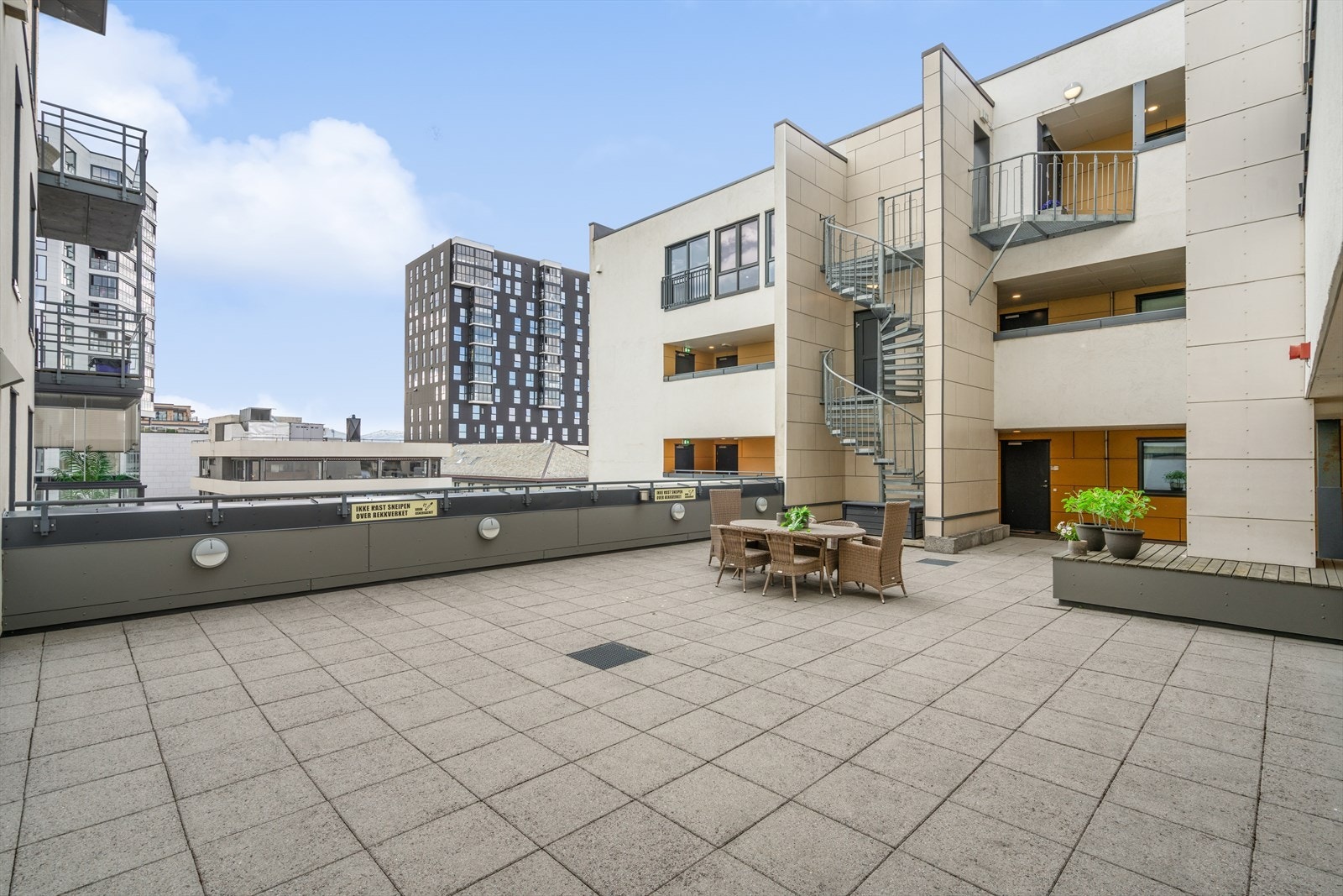 Felles takterrasse nr.2 i 4.etg Galleribilde