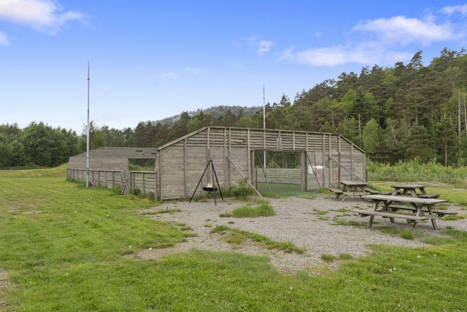 Nærområdet med ballbinge Galleribilde