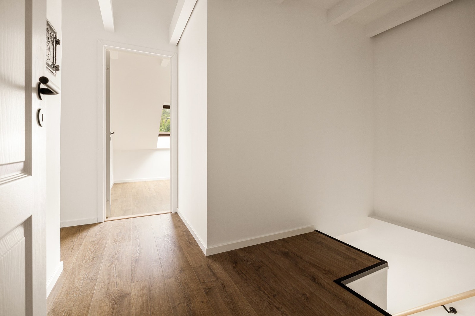 Gang på loftsetasjen. Galleribilde
