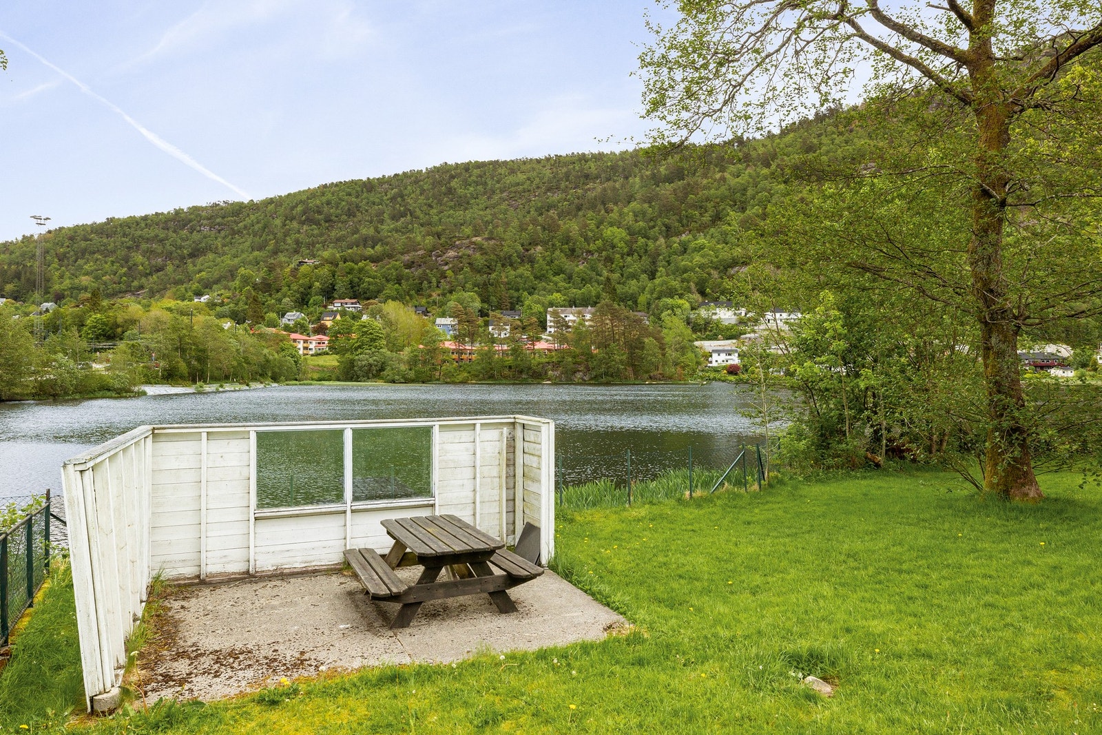 Her kan du nyte uteareal med venner og familie. Galleribilde